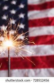 Fourth Of July Sparkler. 