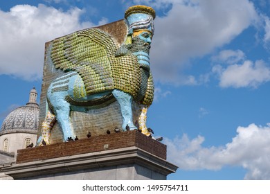 The Fourth Plinth In Trafalgar Square, London