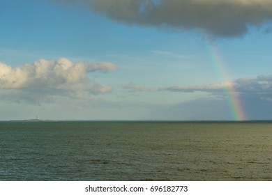 Foveaux Strait, View From Bluff, Southland, New Zealand.