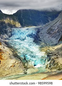 Fox Glacier In New Zealand