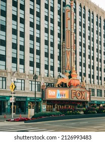 Fox Theater, In Downtown Detroit, Michigan