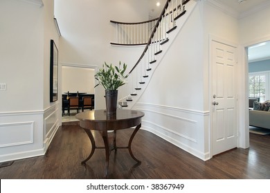 Foyer In New Construction Home