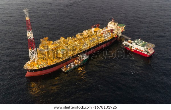 FPSO is Floating Production Storage\
and Offloading facility located at offshore oil\
field.