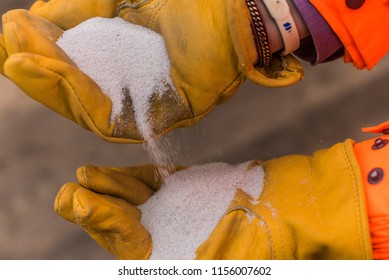 Frac Sand In Hand