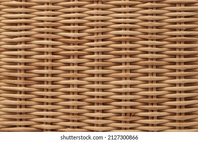 a fragment of a basket made of willow twigs or garden furniture, texture - Shutterstock ID 2127300866