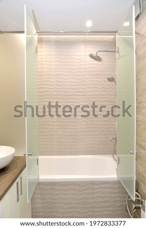 Similar – Image, Stock Photo door Deserted