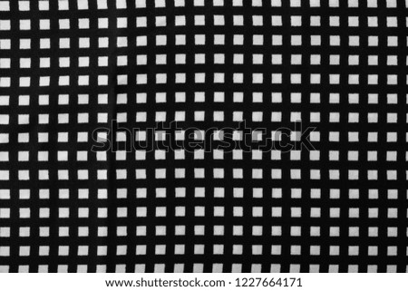 Similar – fragment of black cotton fabric with waves