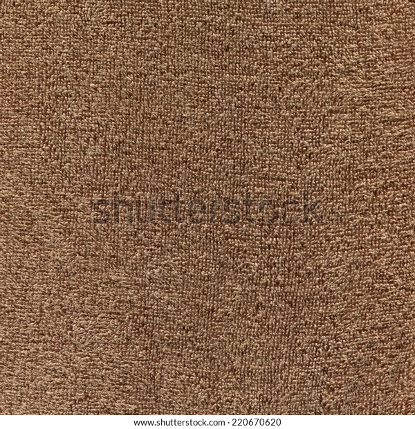 Fragment Brown Terry Towels Clearly Tiny Stock Photo Edit