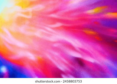 A fragment of colorful graffiti painted on a wall. Abstract urban background for design. Spray painting art. - Powered by Shutterstock