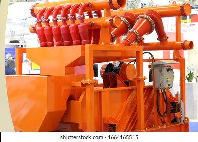 A Fragment Of Equipment For The Oil And Gas Industry. Drilling Fluid Treatment Equipment.