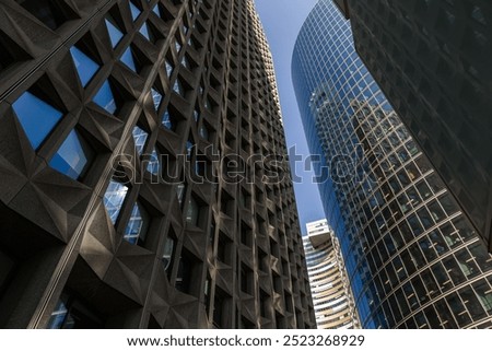 Similar – Image, Stock Photo skyscrapers Architecture