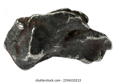 Fragment Of The Henbury Meteorite Isolated On White Background