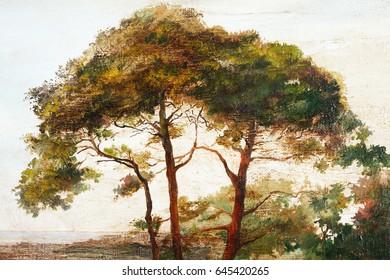 Fragment of the picture. Tree - Powered by Shutterstock