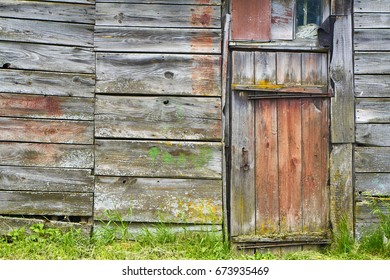 Fragment of rustic architecture.
