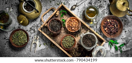 Similar – Image, Stock Photo Herbal Tea Background