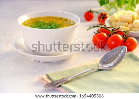 Similar – Pumpkin soup Food