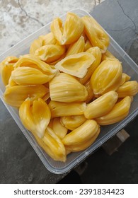 fragrant jackfruit ready to eat