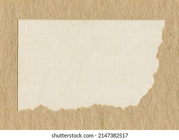 Frame Craft Paper Torn Edges On Stock Photo 2147382517 | Shutterstock