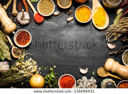 Similar – Image, Stock Photo Various Asian cooking ingredients