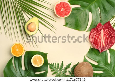 Similar – Image, Stock Photo avocado branch Food