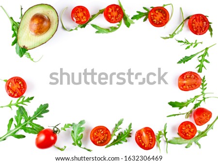 Similar – Image, Stock Photo red tomatoes on a black board