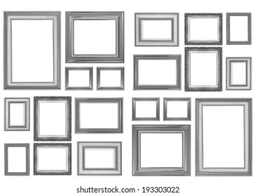 Frame On White Background Stock Photo 193303022 | Shutterstock