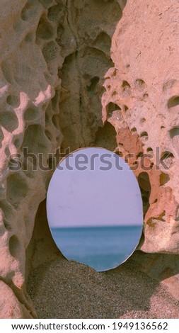 Similar – Image, Stock Photo labyrinth. Lagos