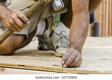 Framing Contractor Building In A Window Or Door Opening In Outside Bearing Wood Stud Wall