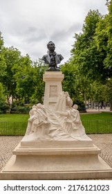 Saint-étienne France - 07042022 - Monument To José Frappa, Place Jean Jaurès, Saint-Etienne