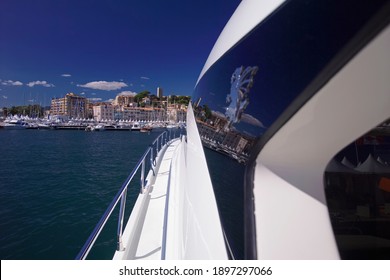 France, Cannes; 20 September 2005; CNM CONTINENTAL 80 Luxury Yacht In The Port - EDITORIAL