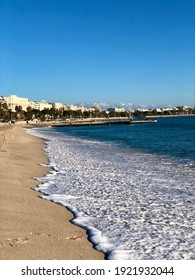 France , Cannes Beach La Croisette 2021