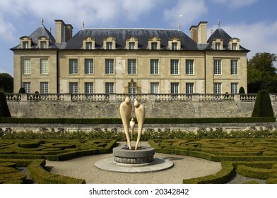 France, Castle Of Auvers Sur Oise