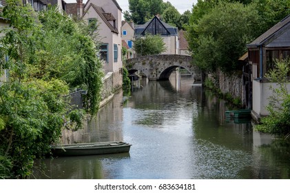 France - Chartres, the river