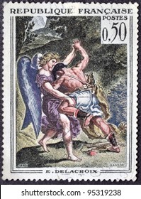 FRANCE - CIRCA 1963: A Stamp Printed In France Shows The Work 