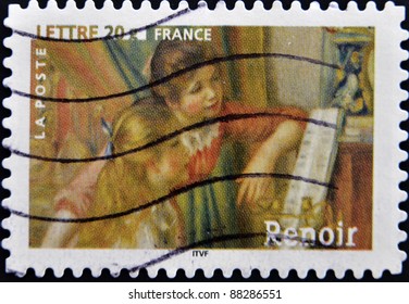 FRANCE - CIRCA 2006: A Stamp Printed In France The Box 