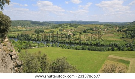 Vézac Périgord France - Country side near the Dordogne river
