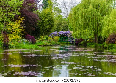 France Giverny Monet's Garden Spring May