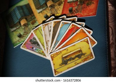 Buxières-sous-les-côtes, France - January 12th 2020 : Ticket To Ride Board Game