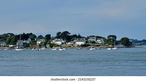 France - June 6 2021 : Small Cruise In The Morbihan Gulf