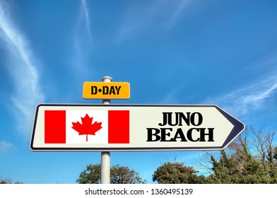 France
Juno Beach Sign