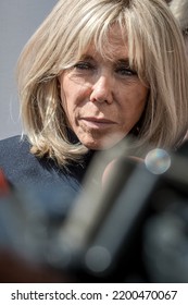 France, Marseille, 2022-09-09:
Brigitte Macron In Marseille For Official Visit In An Hospital.