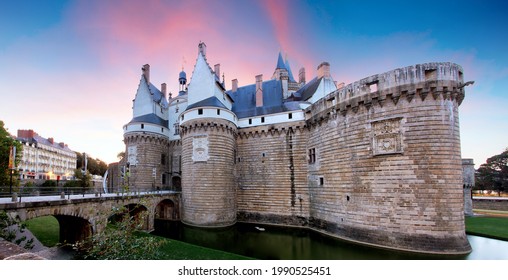 France - Nanste, Castle Of The Dukes Of Brittany Or Chateau Des Ducs De Bretagne