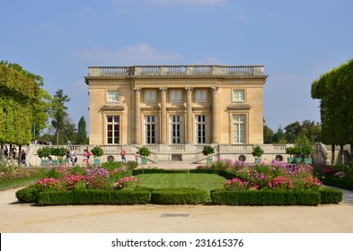 France, the Petit Trianon in the parc of Versailles Palace