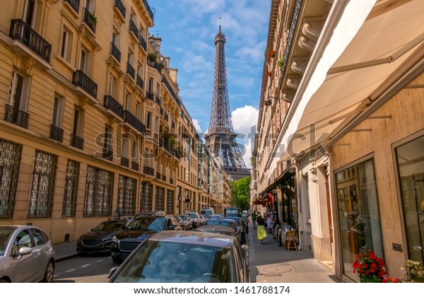 France Summer Paris Sunny Day Many Stock Photo 1461788174 | Shutterstock