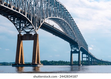 Francis Scott Key Bridge - Baltimore, Maryland USA - Powered by Shutterstock