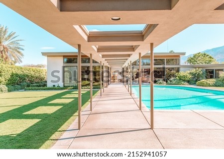 Frank Sinatra Estate in Palm Springs, CA Foto stock © 