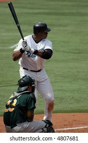 Frank Thomas, Designated Hitter, Toronto Blue Jays August 22, 2007 Vs. Oakland Athletics