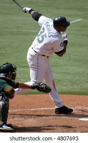 Frank Thomas, Designated Hitter, Toronto Blue Jays August 22, 2007 Vs. Oakland Athletics