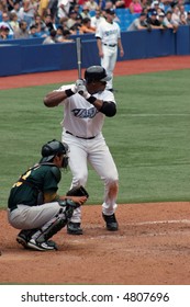 Frank Thomas, Designated Hitter, Toronto Blue Jays August 22, 2007 Vs. Oakland Athletics