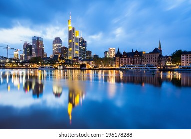 Frankfurt Business Center Skyline 